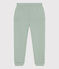 Girls' fleece jogging bottoms HERBIER green