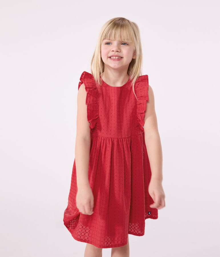 Children's sleeveless cotton dress SPI