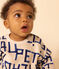 Babies' Patterned Fleece Sweatshirt AVALANCHE white/MULTICO
