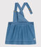 Babies' Sleeveless Light Denim Dress DENIM CLAIR blue