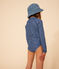 Girls' Anti-UV T-shirt INCOGNITO /MARSHMALLOW
