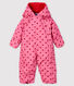 Baby girl's snowsuit