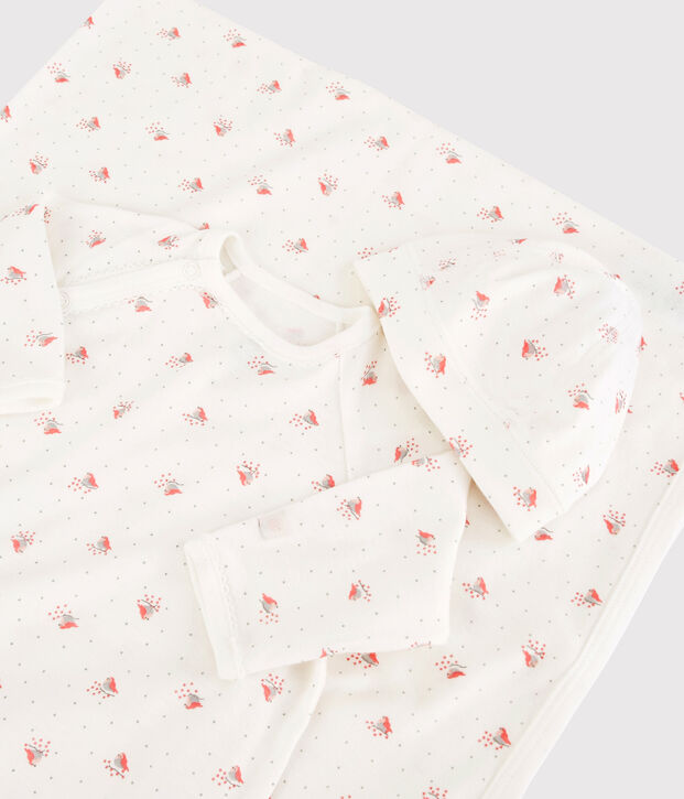 Babies' Little Bird Organic Cotton Newborn Gift Set multicolor