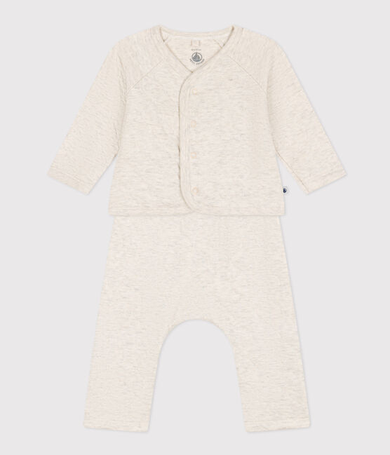 Babies' Tube Knit Clothing MONTELIMAR CHINE beige