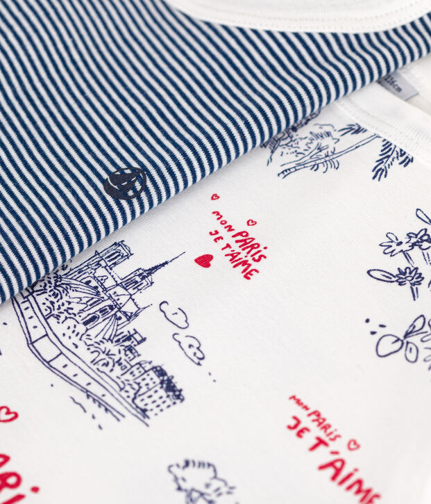 Children's cotton pyjamas - 2-pack multicolor