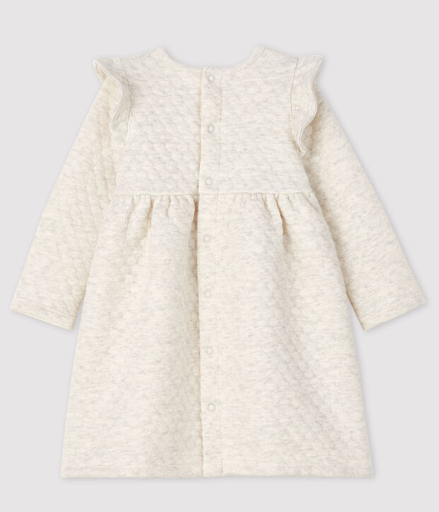 Baby girl's long-sleeved dress MONTELIMAR CHINE