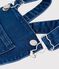 Babies' denim pinafore dress DENIM MOYEN blue