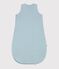 Stripy cotton 0.5 TOG baby sleeping bag MIMI /MARSHMALLOW