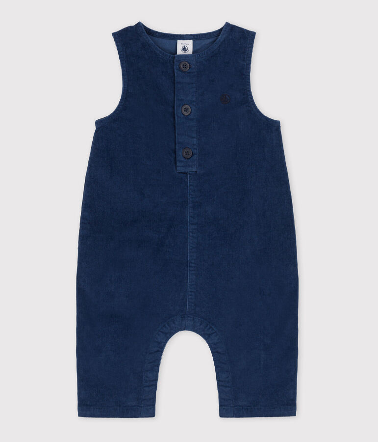 Babies' Corduroy Jumpsuit blue