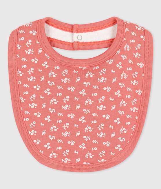 Organic Cotton Baby Bib PAPAYE pink/MARSHMALLOW
