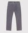 Boys' Eco-Friendly Regular Denim Trousers GRIS grey