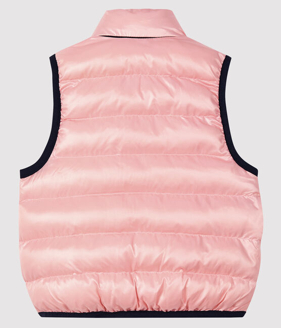 Baby's reversible puffer jacket MINOIS pink