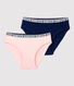 Girls' Organic Cotton Sports Briefs - 2-Pack