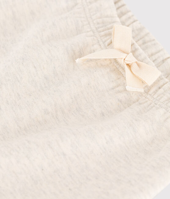 Babies' Thick Jersey Trousers MONTELIMAR CHINE beige