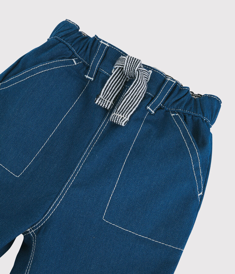 Babies' Cotton Trousers blue