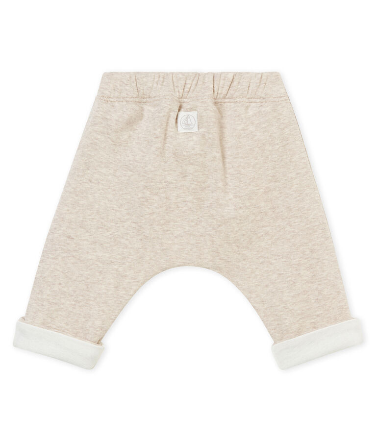unisex baby's lined trousers beige