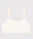 Women's Plain Cotton and Elastane Bra