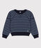 Children's Unisex Cotton Sweatshirt SMOKING blue/SKY CHINE