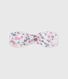 Babies' hairband in floral-print poplin