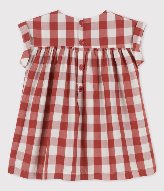 Babies' Gingham Poplin Dress OMBRIE /AVALANCHE
