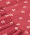 Babies' Short-Sleeved Patterned Cotton Dress PAPI pink/AVALANCHE beige