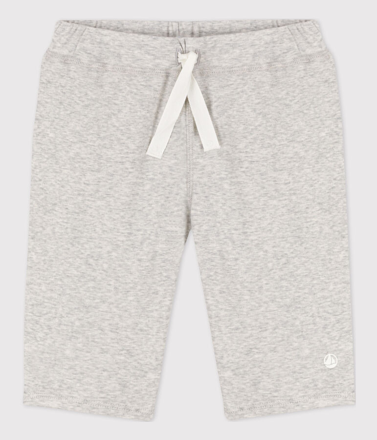 Boys' Cotton Bermuda Shorts BELUGA CHINE grey