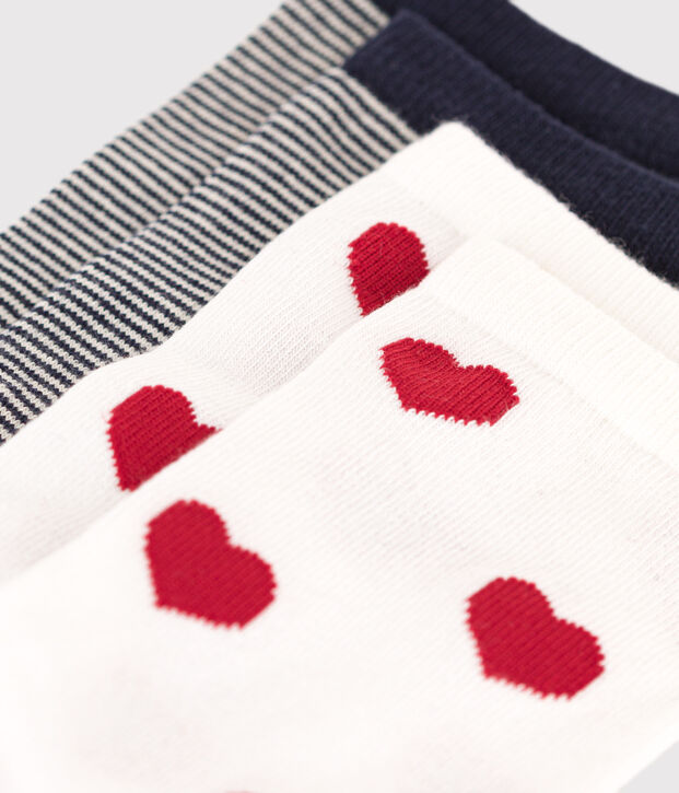 Women's Printed Cotton Socks - 2-Pack multicolor