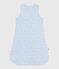 Babies' 1.5 TOG star-print cotton sleeping bag FRAICHEUR /ADRIATIC