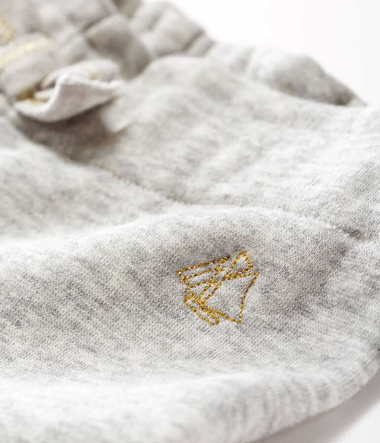 Baby Girls' Velour Knit Trousers grey