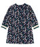 Baby Girls' Long-Sleeved Print Dress SMOKING blue/MULTICO CN white