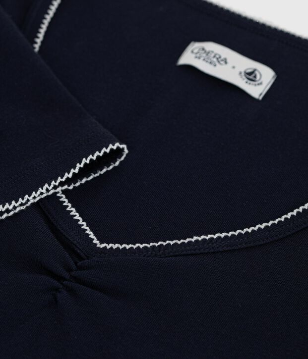 Women's short-sleeved plain cotton body SMOKING