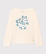 Girls' long-sleeved cotton T-shirt