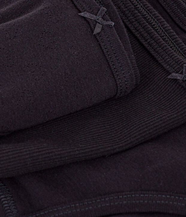 Pack of women's cotton pants multicolor