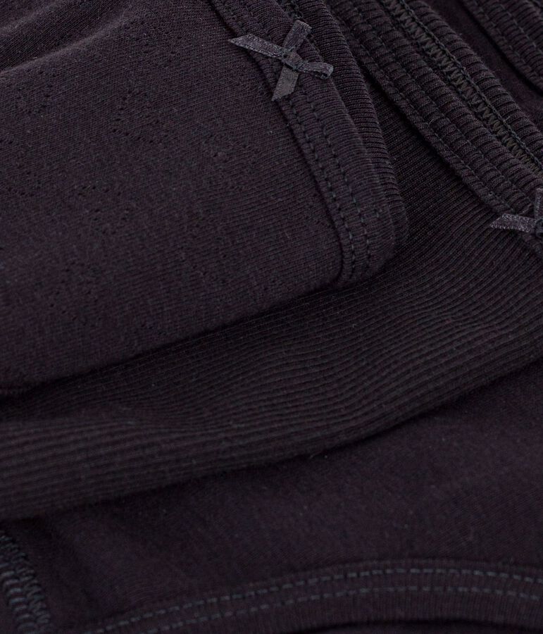 Pack of women's cotton pants multicolor