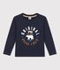 Boys' Long-Sleeved Cotton T-Shirt