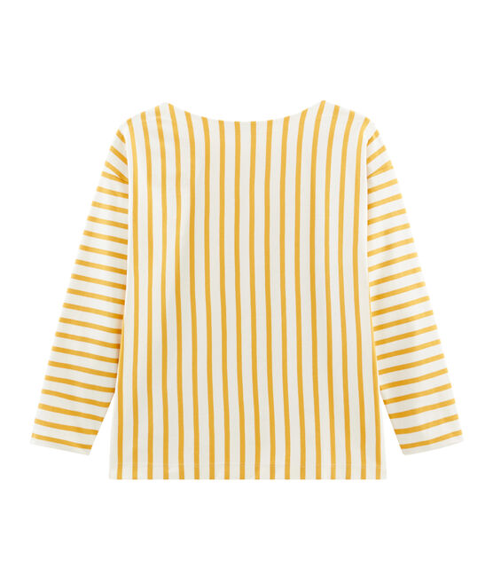 Women's Graphic Sailor Top COQUILLE beige/BOUDOR yellow