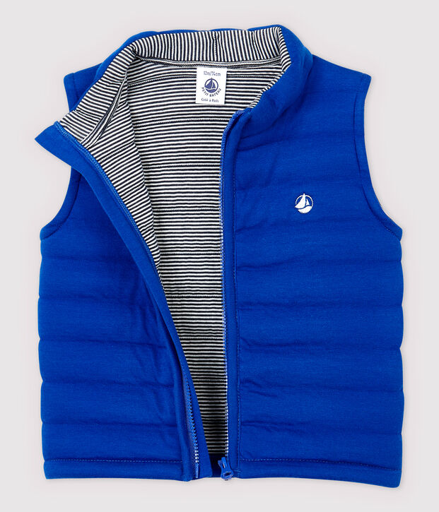 Baby Boys' Sleeveless Jacket blue