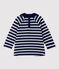 Babies' Cotton Blouse SMOKING blue/MARSHMALLOW ARGENT BRILLANT