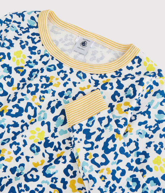 Unisex Snugfit Panther Print Pyjamas MARSHMALLOW white/MULTICO white