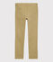 Boys' Slim-Fit Serge Trousers JERRYCAN beige