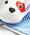 Flat dog comforter ECUME white/MULTICO white