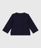 Babies' cardigan in thick cotton with a heart pattern SOIR