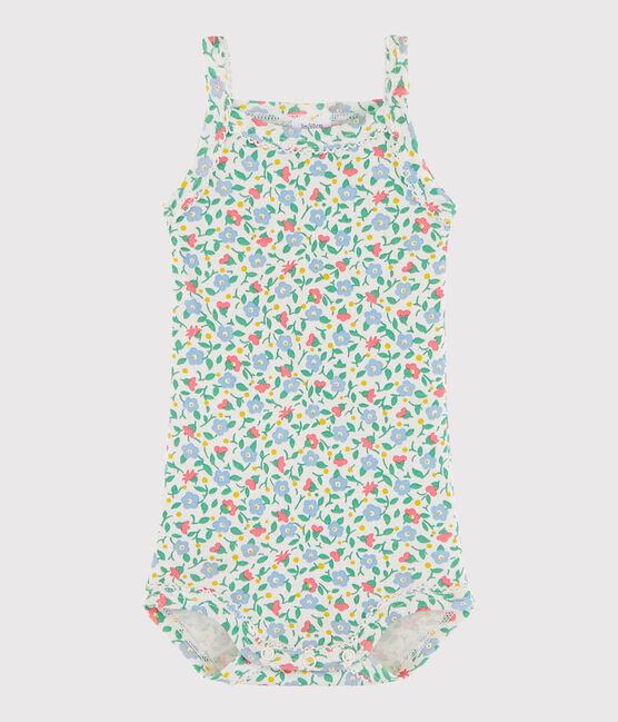 Baby Girls' Strappy Bodysuit MARSHMALLOW white/MULTICO white