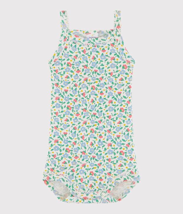 Baby Girls' Strappy Bodysuit white/multicolor
