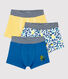 Boys' Panther Print Cotton Boxer Shorts - 3-Pack