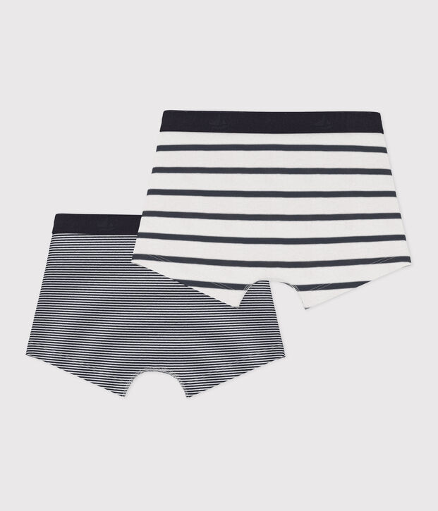 Boys' Striped Boxer Shorts - 2-Pack multicolor