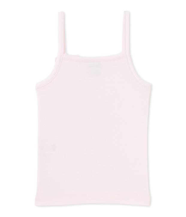 Girls' vest top Vienne pink