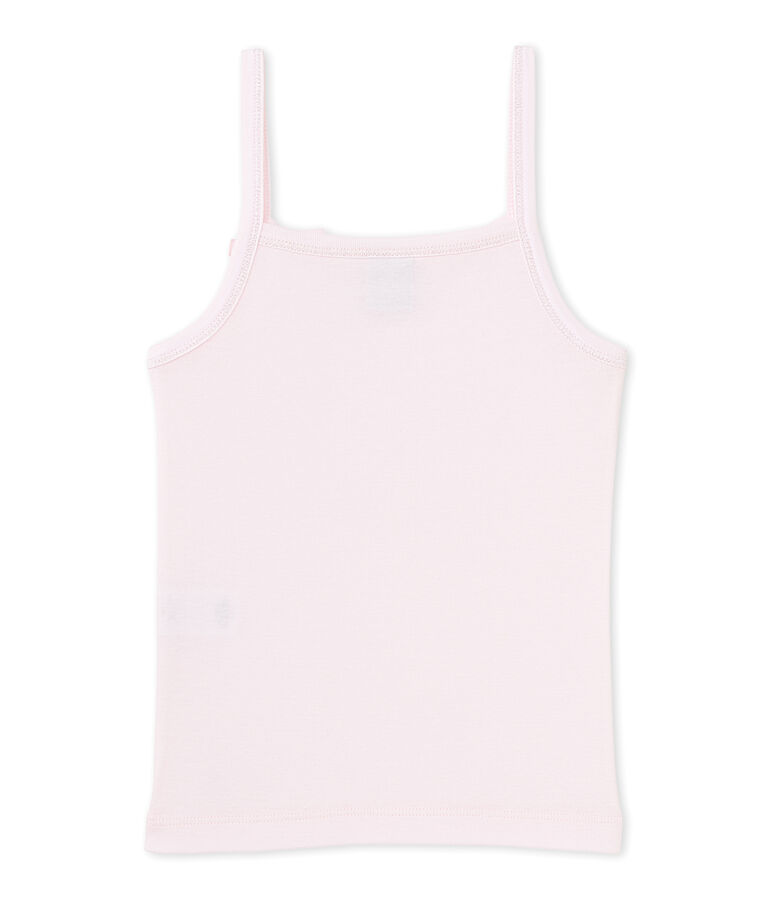 Girls' vest top Vienne pink