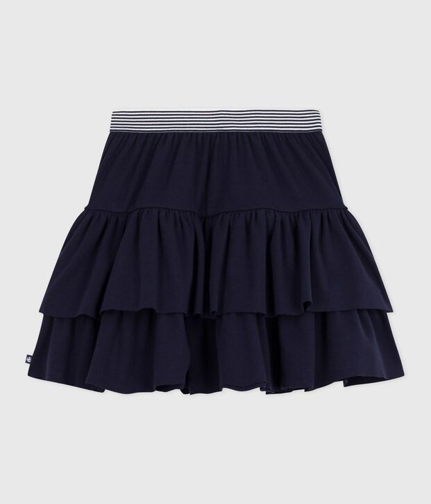 Children's plain cotton skirt SMOKING