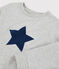 Unisex Children's Fleece Sweatshirt BELUGA grey/MEDIEVAL blue